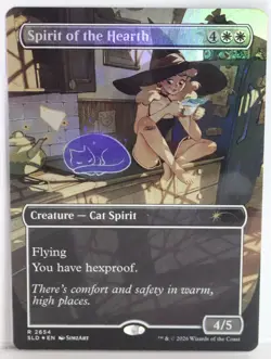 Spirit of the Hearth [New, Near Mint] *Foil* {Witch’s Familiar SLD} - Image 1