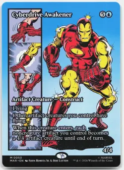 Cyberdrive Awakener (Borderless) M Marvel Universe Eternal-Legal MAR 53 2025 NM - Image 1