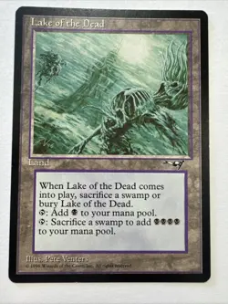 Lake of the Dead - Magic: The Gathering MTG - Alliances - Reserve List - LP - Image 1