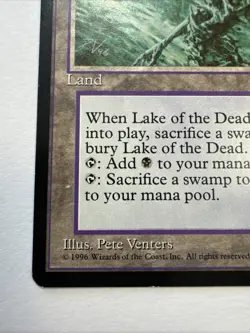 Lake of the Dead - Magic: The Gathering MTG - Alliances - Reserve List - LP - Image 4