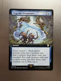 Trap The Trespassers - 108 - MTG: Lord of the Rings - Extended Art - Regular - Image 1