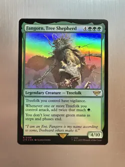 Fangorn, Tree Shepherd - 166 - MTG: Lord of the Rings - Rare - FOIL - Image 1