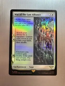 War Of The Last Alliance - 36 - MTG: Lord of the Rings - Rare - FOIL - Image 1