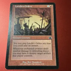 Latulla's Orders - Prophecy #96/143 MTG Magic The Gathering - Image 2