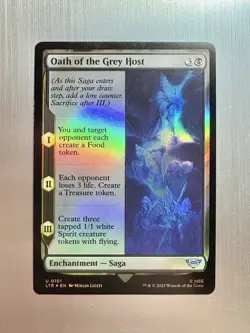 Oath Of The Grey Host - 101 - MTG: Lord of the Rings - Uncommon - FOIL - Image 1