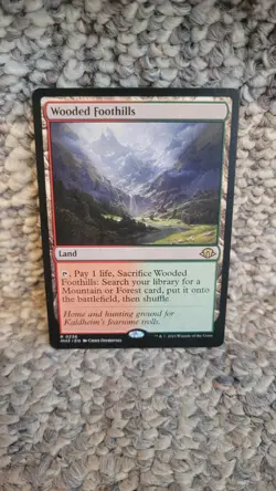 Wooded Foothills Modern Horizons 3 Regular Magic The Gathering - Image 1