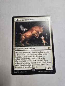 Liberated Livestock Commander: Wilds of Eldraine Regular - Image 1