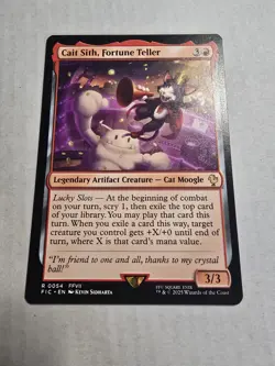 Cait Sith, Fortune Teller Commander: Final Fantasy Regular - Image 1