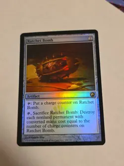 Ratchet Bomb Scars of Mirrodin Foil NM - Image 1