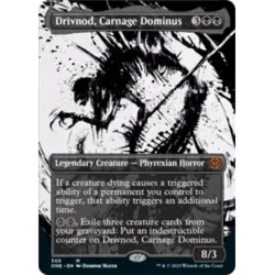 DRIVNOD, CARNAGE DOMINUS (ICHOR BORDERLESS) Phyrexia: All Will Be One ONE MTG - Image 1