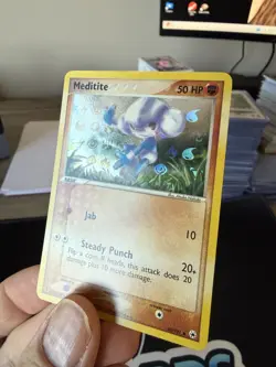 Pokemon TCG Meditite EX Hidden Legends Reverse Holo 66/101 - Image 2