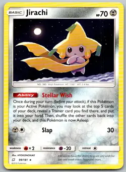 Jirachi 99/181 Rare Deck Exclusives Pokemon Near Mint - Image 1