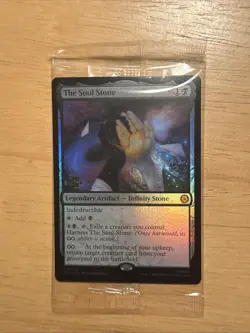 MTG Spider-Man The Soul Stone Pre Release Promo SEALED - Image 1