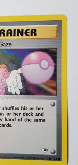 1ST EDITION SABRINA'S GAZE Gym Heroes 125/132 Vintage Pokemon Card 1998 Mint - Image 3
