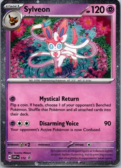 Sylveon (Cosmos Holo) 172 Holo Promo Scarlet & Violet Promo Pokemon Holo NM - Image 1