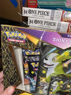 Pokemon - Shining Fates: Shiny Boltund V Collection Box Sealed *Slight Damage* - Image 2