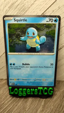 Pokemon Squirtle BLACK STAR HOLO / SVP 048 NM /z - Image 1