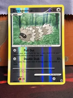Zigzagoon 96/106 Great Encounters Reverse Holo Pokemon TCG 2008 - Image 1