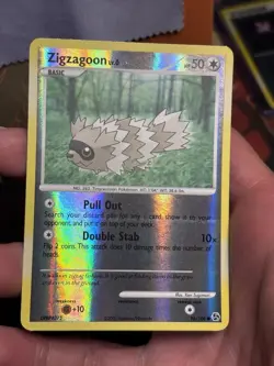 Zigzagoon 96/106 Great Encounters Reverse Holo Pokemon TCG 2008 - Image 3
