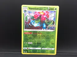 Venusaur Reverse Holo Holo Rare Pokemon GO 003/078 LP - Image 1
