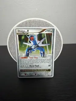 Dialga LV.X DP37 Holo Diamond and Pearl Promo Pokemon MP+ - Image 1
