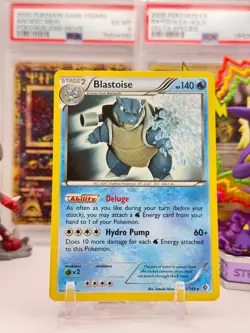 BLASTOISE NON HOLO BOUNDARIES CROSSED POKEMON NM/M 31/149 - Image 1