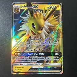 Jolteon GX - SM173 Holo Promo Sun & Moon Promo Pokemon NM - Image 1
