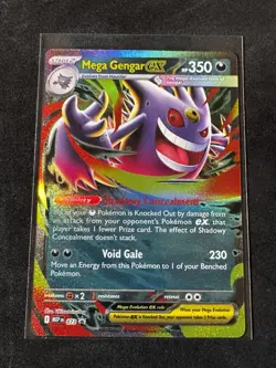 Mega Gengar ex 073 Me: Mega Evolution Promo Holo Moonlit Tin Promo Pokemon Tcg - Image 1