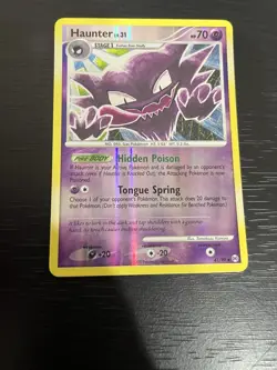 2009 Pokemon, Platinum Arceus, #41/99 Haunter Lv. 31, Reverse Holo Uncommon - Image 1