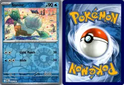 Snover 059/182 Destined Rivals Pokemon TCG Reverse Holo C NM - Image 3