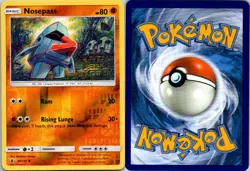 Nosepass 69/145 Guardians Rising Pokemon TCG Reverse Holo C NM - Image 3