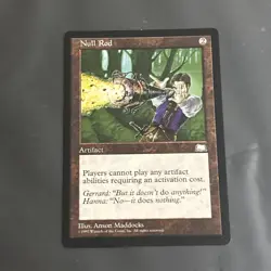 [1x] Null Rod, English Weatherlight MTG Magic - Image 1