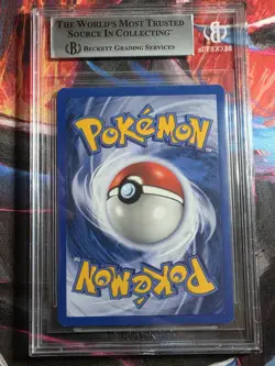 BGS 8.5 Pokemon Blastoise Base Set 2 Unlimited 2/130 Holo Unlimited Rare*SWIRL* - Image 2