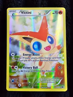 Victini XY117 Holo Promo POKEMON XY PROMOS LP - Image 1