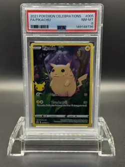 POKEMON | CELEBRATIONS 2021 | #005 FA/PIKACHU | PSA 8 - Image 1