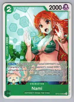 NAMI (033) OP10-033 UC ROYAL BLOOD ONE PIECE NM OP10 2025 2 - Image 1