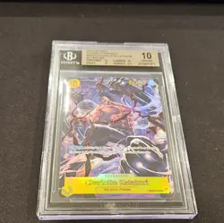 2023 Charlotte Katakuri BGS Pristine 10 OP03-123 Pillars of Strength Alt Art SEC - Image 3