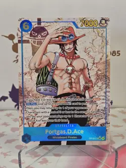 One Piece Portgas D Ace OP13-119 SEC Alternate Art Carrying On His Will - Image 1