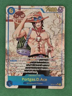 One Piece Portgas D Ace OP13-119 SEC Alternate Art Carrying On His Will - Image 3