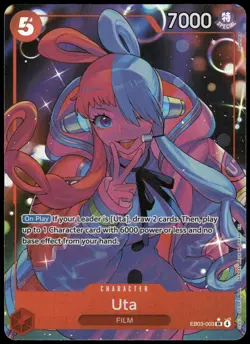 One Piece CCG Extra Booster: One Piece Heroines Edition Uta EB03-003 - Image 1