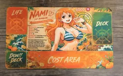 Nami - One Piece Playmat- 24"x14" - Image 1