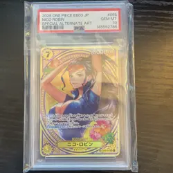 2025 ONE PIECE JPN EB03-55 Special Alternate Art- NICO ROBIN PSA 10 - Image 1