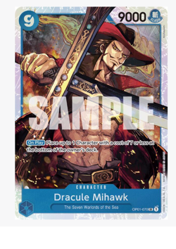 Dracule Mihawk (Reprint) OP01-070 SR PRB Foil - Image 1