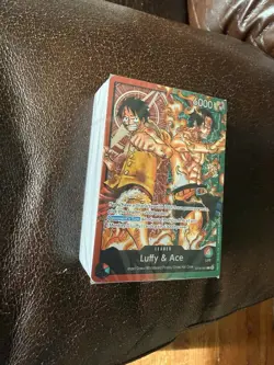 One Piece ST-30 Ace and Luffy Starter Deck No Ex Pack. Full Sealed Deck. English - Image 2