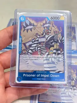 LOT of 8 - Prisoner of Impel Down OP16-042 One Piece TCG Rare Playset - Image 2