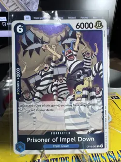 Prisoner of Impel Down OP16-042 R The Time of Battle Foil English One Piece - Image 1