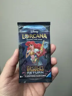 Disney Lorcana TCG - URSULA'S RETURN Booster Pack - FACTORY SEALED - Image 1