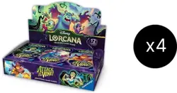 Sealed Attack of the Vine Booster Display Box (4 BOXES) PRESALE Disney Lorcana - Image 1