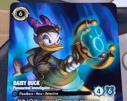 Lorcana Daisy Duck - Paranormal Investigator Championship Promo Disney - Image 1