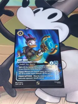 Lorcana Daisy Duck - Paranormal Investigator Championship Promo Disney - Image 2
